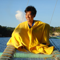 poncho cape yellow sailing boracay